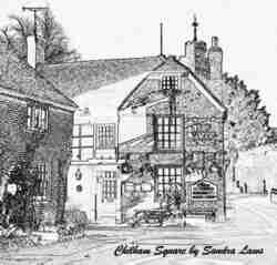 Sketch of Chilham Square